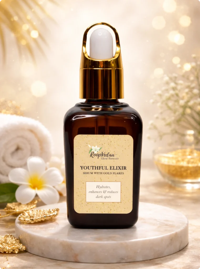 YOUTHFUL ELIXIR SERUM WITH GOLD FLAKES