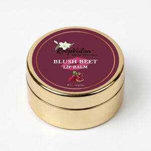 RoopVedaa Blush Beet Lip Balm front view