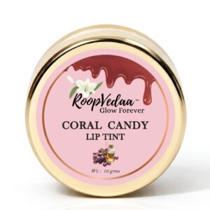 RoopVedaa Coral Candy Lip Tint front view