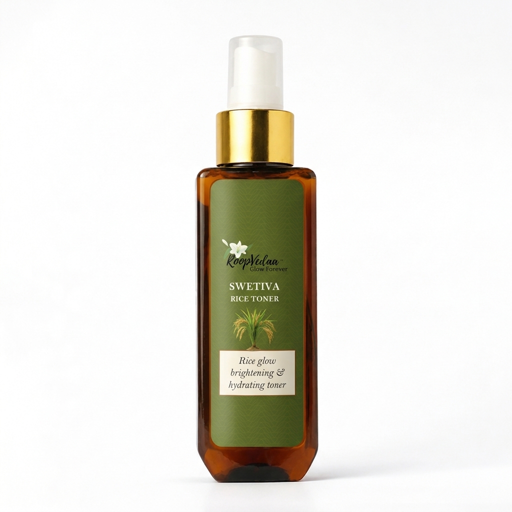 RoopVedaa Swetiva Rice Toner front view